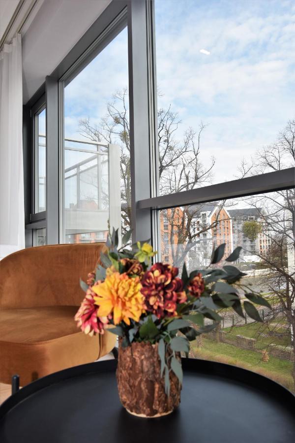 Patio Riverfront Aparthotel Gdaňsk Exteriér fotografie
