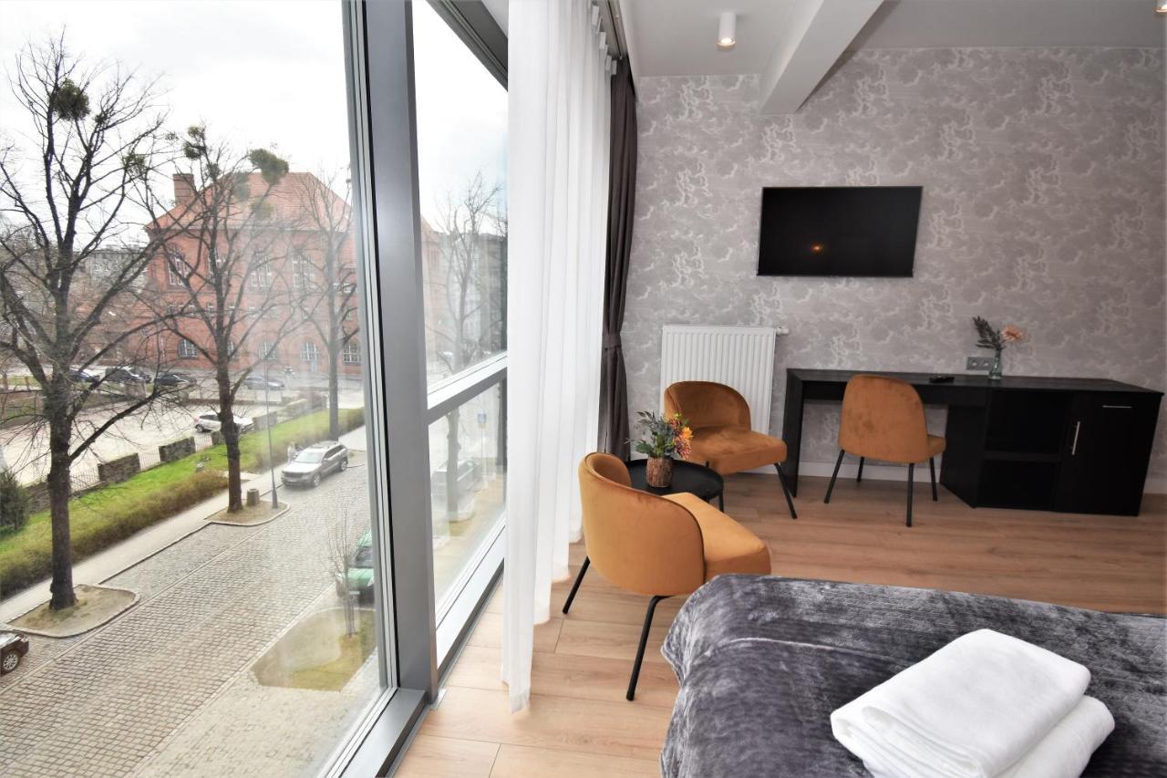 Patio Riverfront Aparthotel Gdaňsk Exteriér fotografie